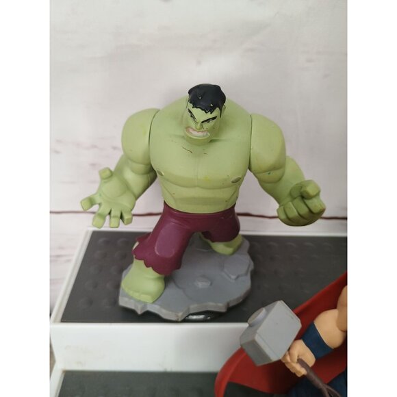Marvel Disney‎ Infinity Avengers Figurines Set: Hulk Thor & Iron Man - Picture 3 of 12